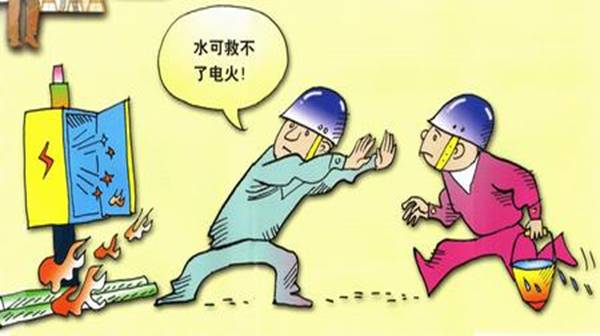 消防安全标志简笔画